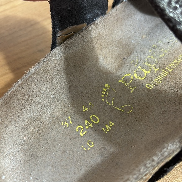 Papillo by Birkenstock metallic leather sandals mayari - Picture 11 of 12